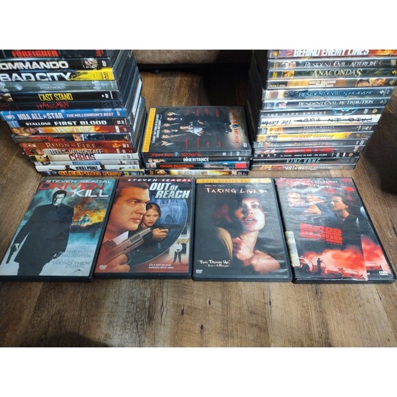 DVD Action Movies Lot Bundle 59 Total - Picture 5 of 15